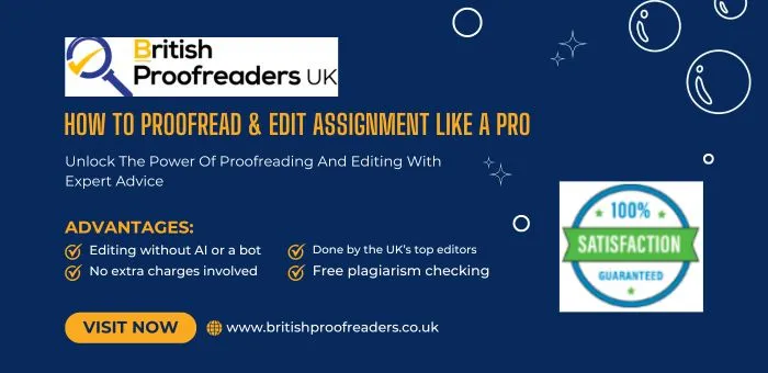 How To Proofread & Edit Assignment Like a Pro